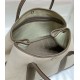 Hermes Garden Party 36cm Bag in Toile and Taupe Leather