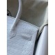 Hermes Birkin 30 Handmade Bag In White Crocodile Niloticus Matte Skin
