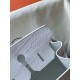 Hermes Birkin 30 Handmade Bag In White Crocodile Niloticus Matte Skin