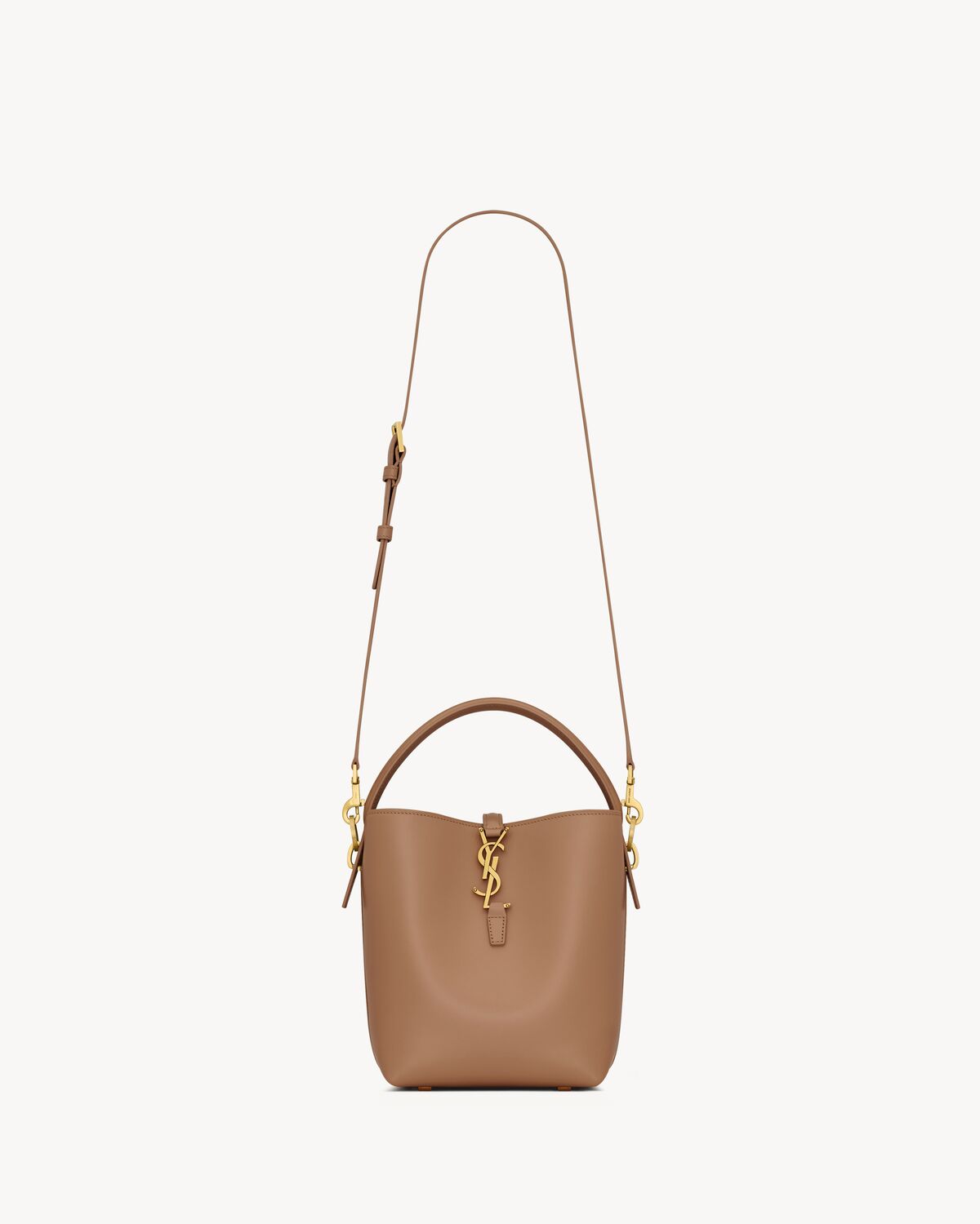 Saint Laurent LE 37 in shiny leather FOX small