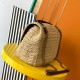 Saint Laurent Niki Medium Bag in Naturel Raffia