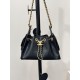 CHANEL 25 mini Handbag in Black Caviar Leather(20*22*12.5cm)
