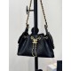 CHANEL 25 mini Handbag in Black Caviar Leather(20*22*12.5cm)