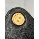 CHANEL 25 mini Handbag in Black Caviar Leather(20*22*12.5cm)