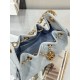 CHANEL 25 mini Handbag in Light Blue Caviar Leather(20*22*12.5cm)