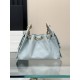 CHANEL 25 mini Handbag in Light Blue Caviar Leather(20*22*12.5cm)