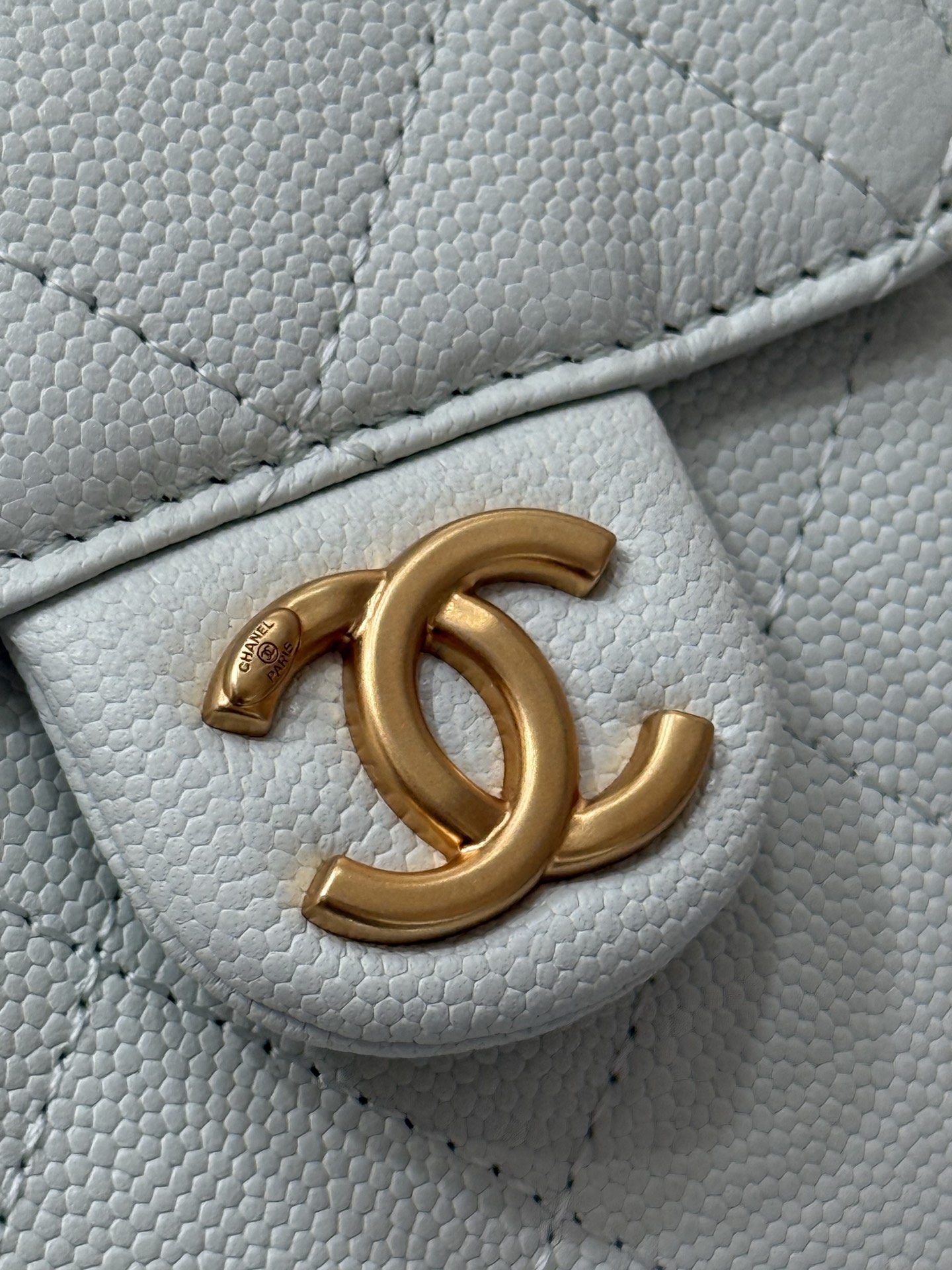 CHANEL 25 mini Handbag in Light Green(20*22*12.5cm)