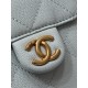 CHANEL 25 mini Handbag in Light Green(20*22*12.5cm)