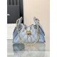 CHANEL 25 mini Handbag in Washed Denim(20*22*12.5cm)