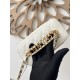 Chanel 22S white gold cosmetic bag