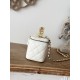 Chanel 22S white gold cosmetic bag