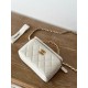 Chanel 22S white gold cosmetic bag
