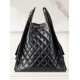 CHANEL 25 Medium Handbag in Black Calfskin Leather Master(40*30*15cm)