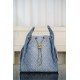 CHANEL 25 Medium Handbag in Washed Denim(40*30*15cm)