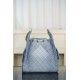 CHANEL 25 Medium Handbag in Washed Denim(40*30*15cm)