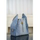 CHANEL 25 Medium Handbag in Washed Denim(40*30*15cm)