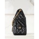 CHANEL 25 Small Handbag in Black Calfskin Leather Master(30*26*14cm)