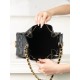CHANEL 25 Small Handbag in Black Calfskin Leather Master(30*26*14cm)