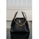 CHANEL 25 Small Handbag in Black Caviar Leather(30*26*14cm)