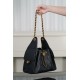 CHANEL 25 Small Handbag in Black Caviar Leather(30*26*14cm)