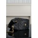 CHANEL 25 Small Handbag in Black Caviar Leather(30*26*14cm)
