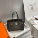 Hermès Birkin 29cm Shoulder Bag in Ebene Color Swift Leather