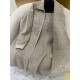 Hermes Embroidery-detailed Cashmere & Lambskin Trench Coat