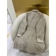 Hermes Embroidery-detailed Cashmere & Lambskin Trench Coat