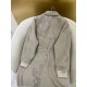 Hermes Embroidery-detailed Cashmere & Lambskin Trench Coat