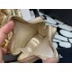 Chanel 2024 Cruise 24C Gold/Silver Patent Leather Mini Rectangle Flap Bag with Star Coin Purse