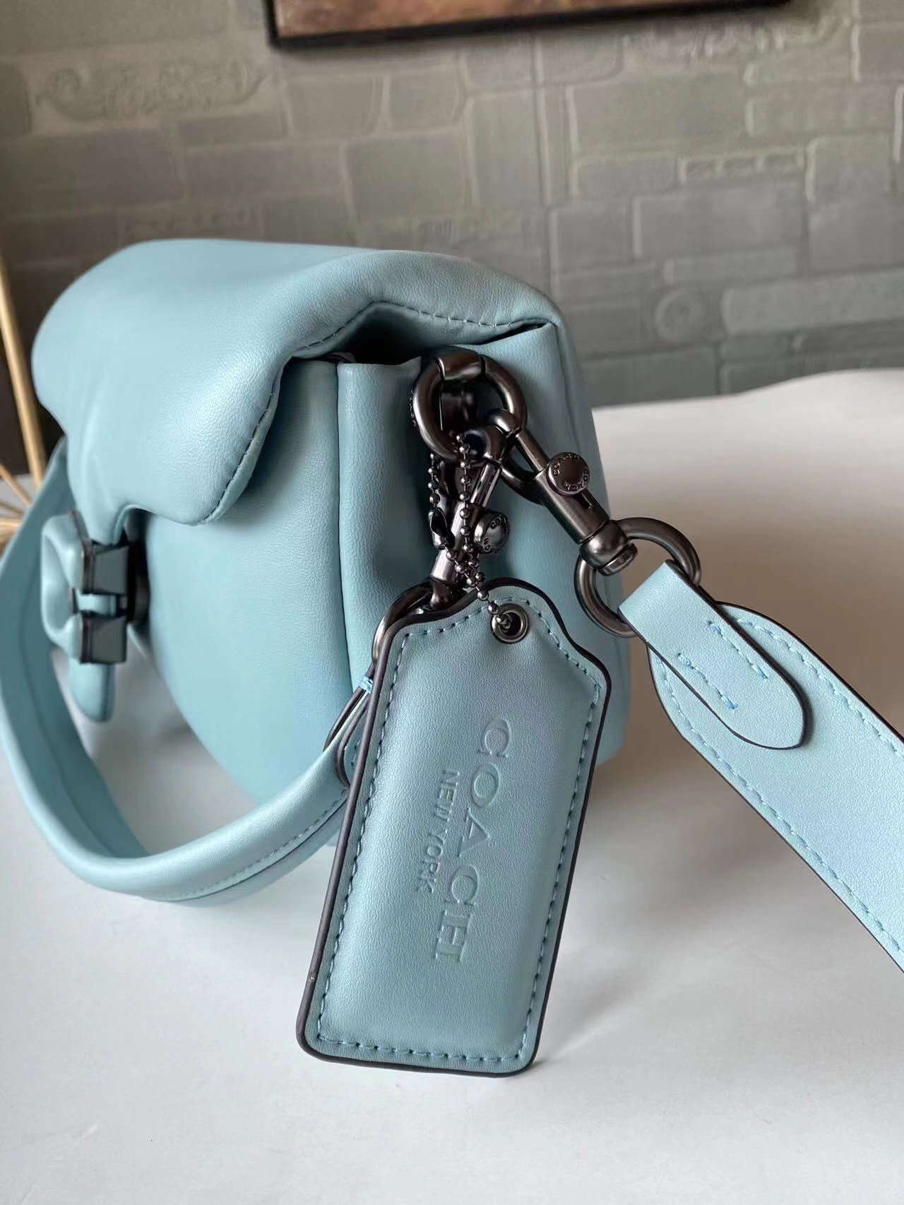 Coach Pillow Tabby leather handbag