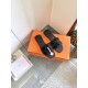Hermès Oran glitter sandals