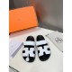 Hermès Chypre leather sandals